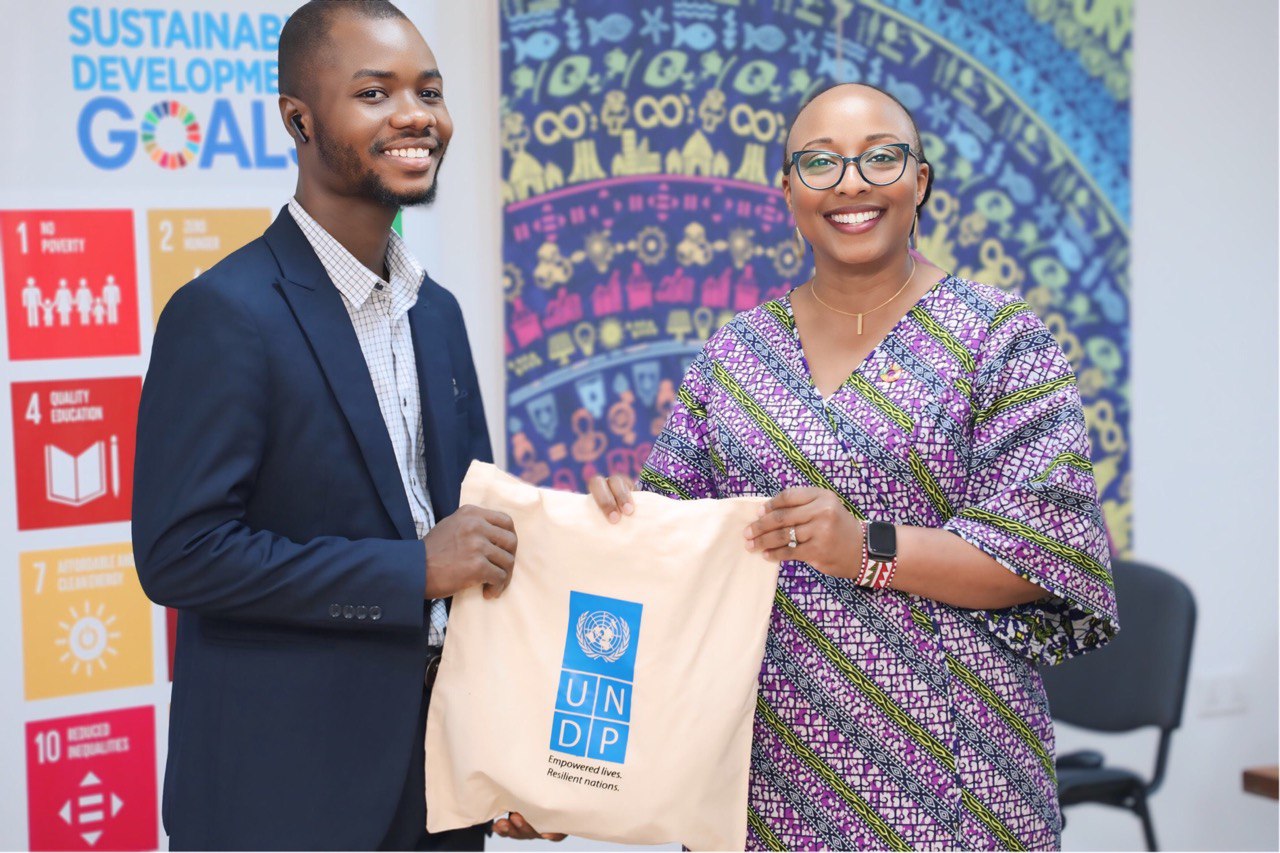 Frank at UNDP Ghana — Youth Sounding Board